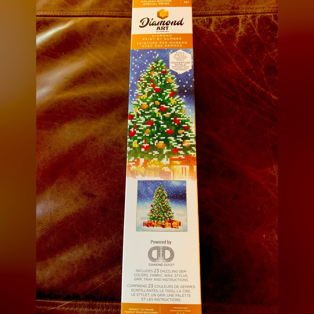 Diamond Art Holiday Edition Christmas Tree  12x12
